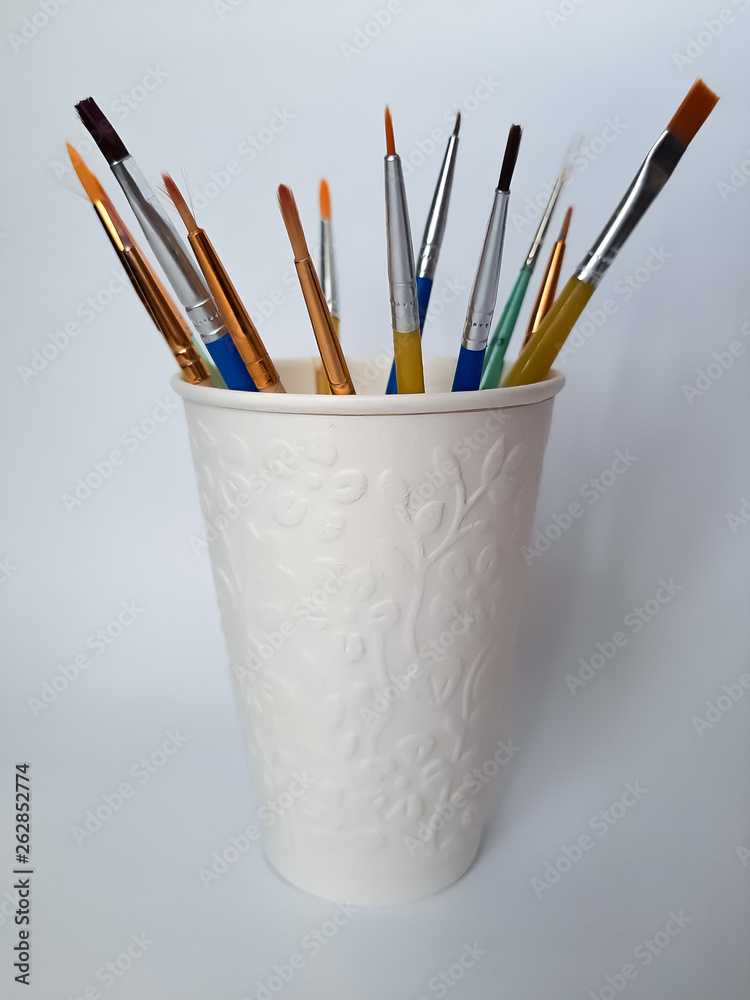 color pencils in a cup color pencils in a cup