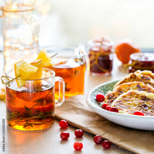 Excellent breakfast for a family or children!