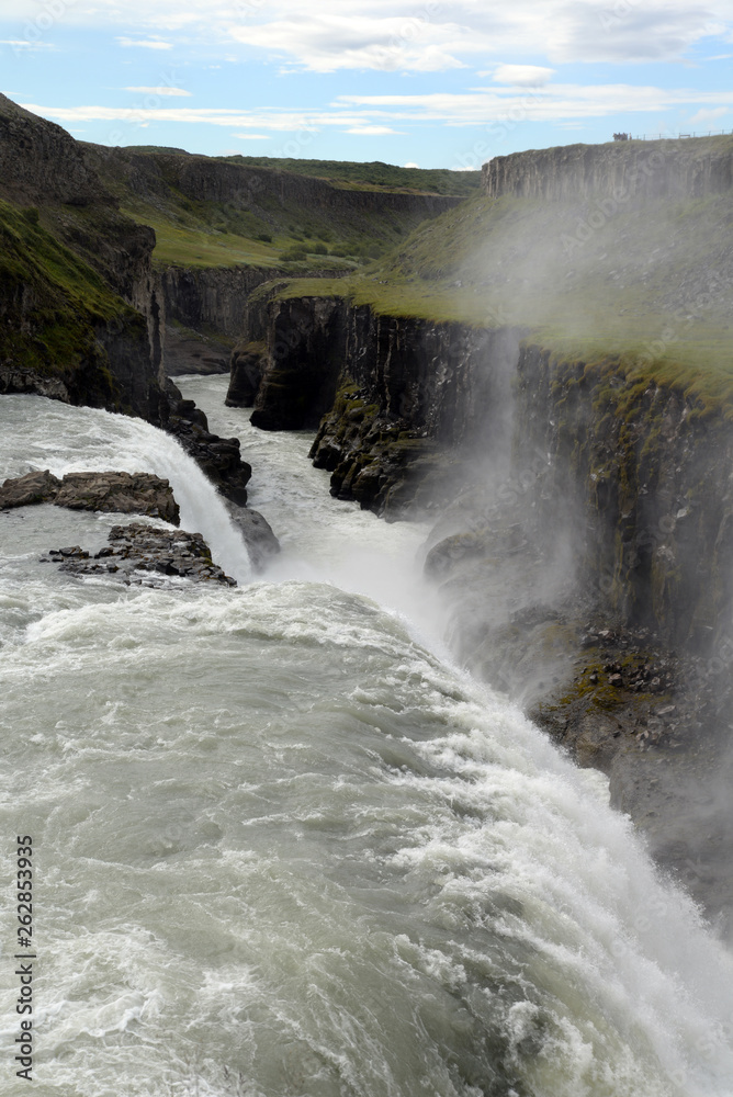 Obraz premium Gullfoss, wyspa