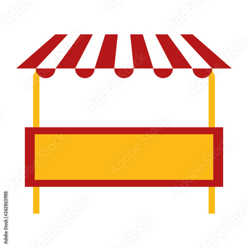 booth carnival icon
