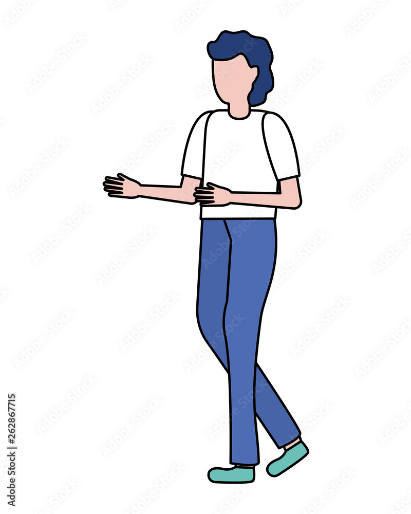 Fototapeta premium man gesturing hands