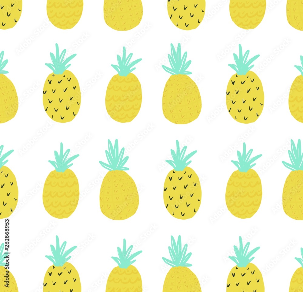 background with pineapples background with pineapples