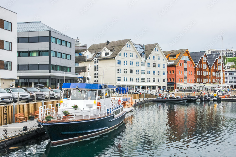 Tromso city in Norway