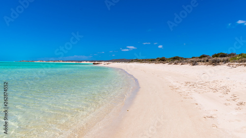 Turquoise Bay at the Indian Ocean at Cape Range National Park Australia photo