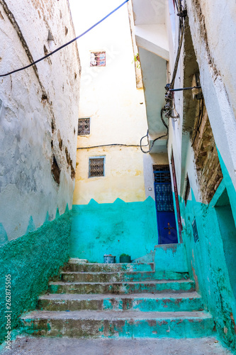 Streets of the sacred town of Moulay Idriss, Morocco © Stefano Zaccaria