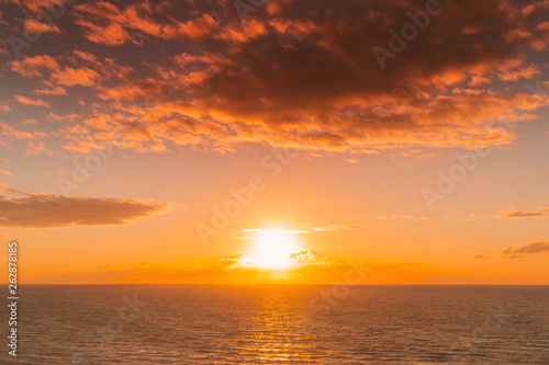 Sonnenuntergang am Meer