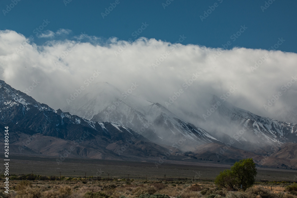 Clouds Engulfing Sierras Clouds Engulfing Sierras