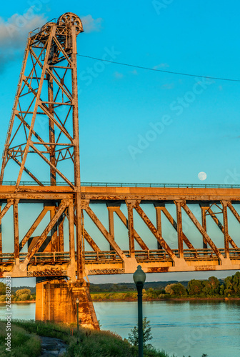 MERIDIAN HIGHWAY BRIDGE, YANKTON SOUTH DAKOTA photo