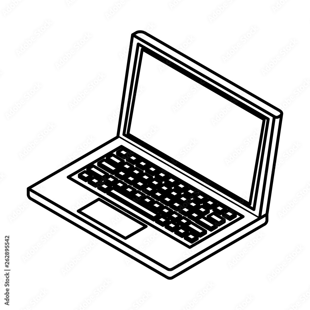 laptop icon cartoon black and white laptop icon cartoon black and white