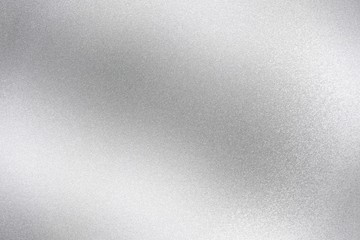 Shiny silver foil wave metal , abstract texture background
