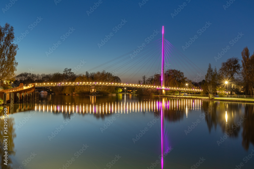 Obraz premium Christchurch Bridge, Reading Berkshire United Kingdom
