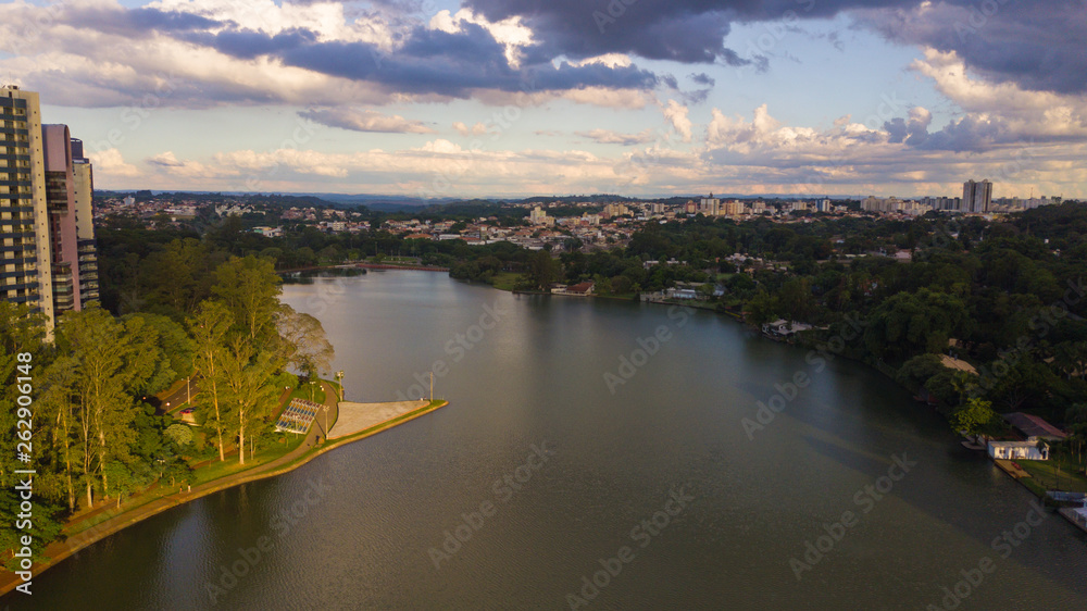 Obraz premium Lago Igapó - Londrina14