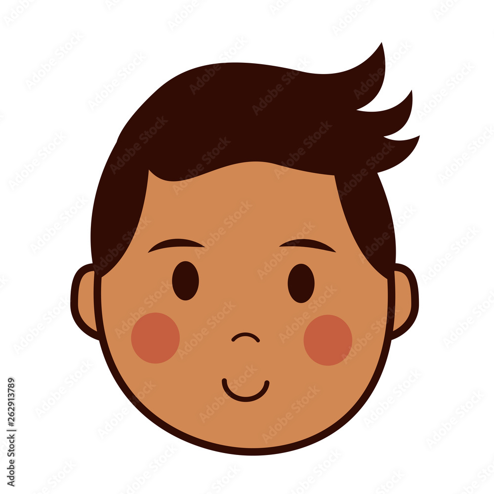 young boy face young boy face