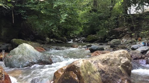 Beautiful River at Iran, gilan rasht. little bit shaky video 