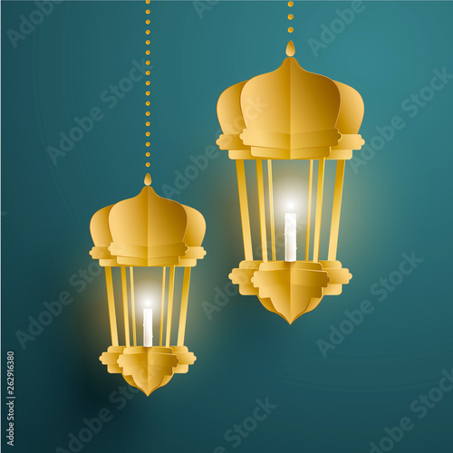 Golden color fanoos