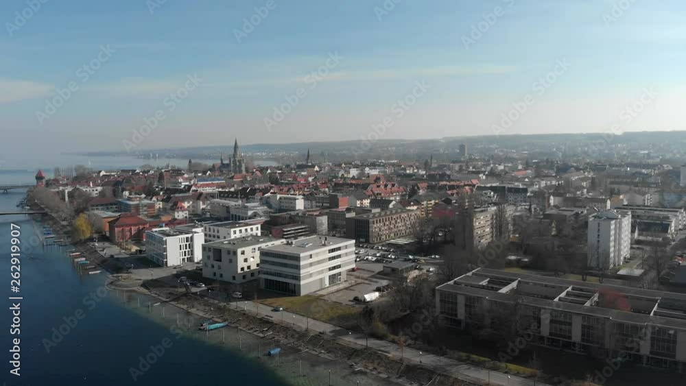 Droneflight over Constance / Drohnenflug über Konstanz, Rhein und Bodensee Droneflight over Constance / Drohnenflug über Konstanz, Rhein und Bodensee