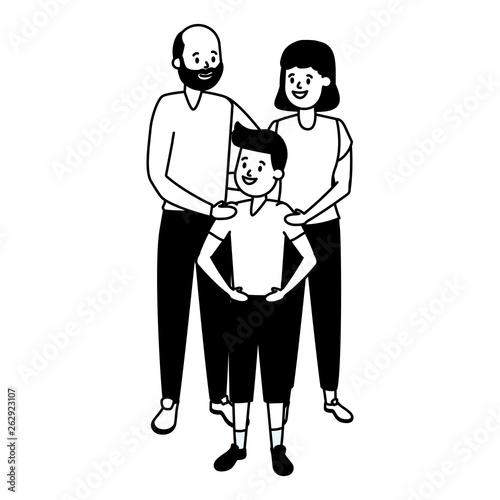 grandparents and grandson