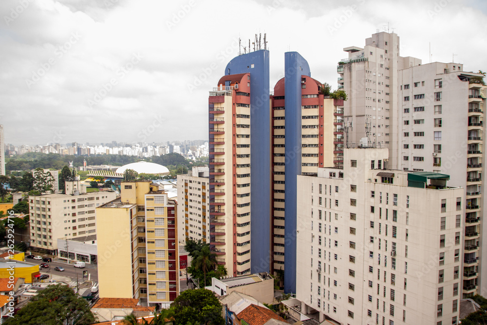 Fototapeta premium Buildings of the city center of sao paulo