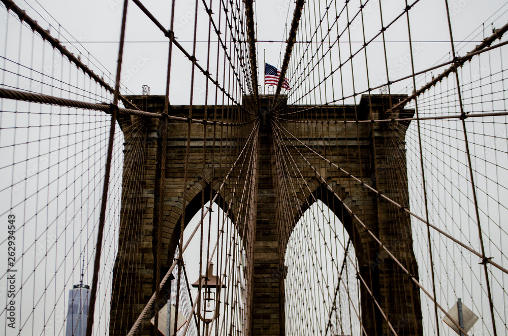 Obraz premium Most Brookliński