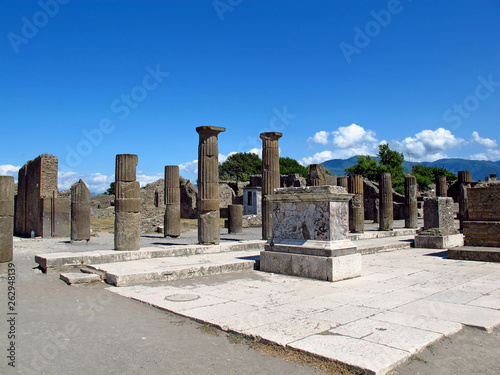 Pompeii, ancient Roman city, Italy