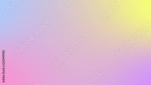 Dynamic motion animation. Smooth gradient background