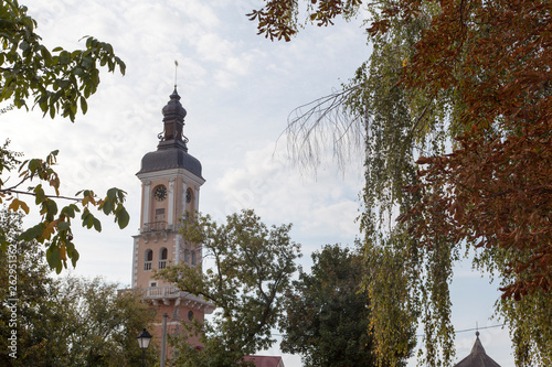 church in winter