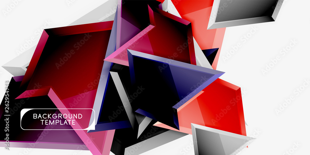 Bright colorful triangular poly 3d composition,abstract geometric background, minimal design, polygonal futuristic poster Bright colorful triangular poly 3d composition,abstract geometric background, minimal design, polygonal futuristic poster