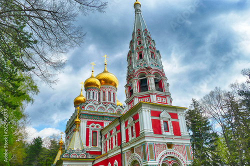 Russin orthodox church, Shipchenski monastery of St Nicholas photo