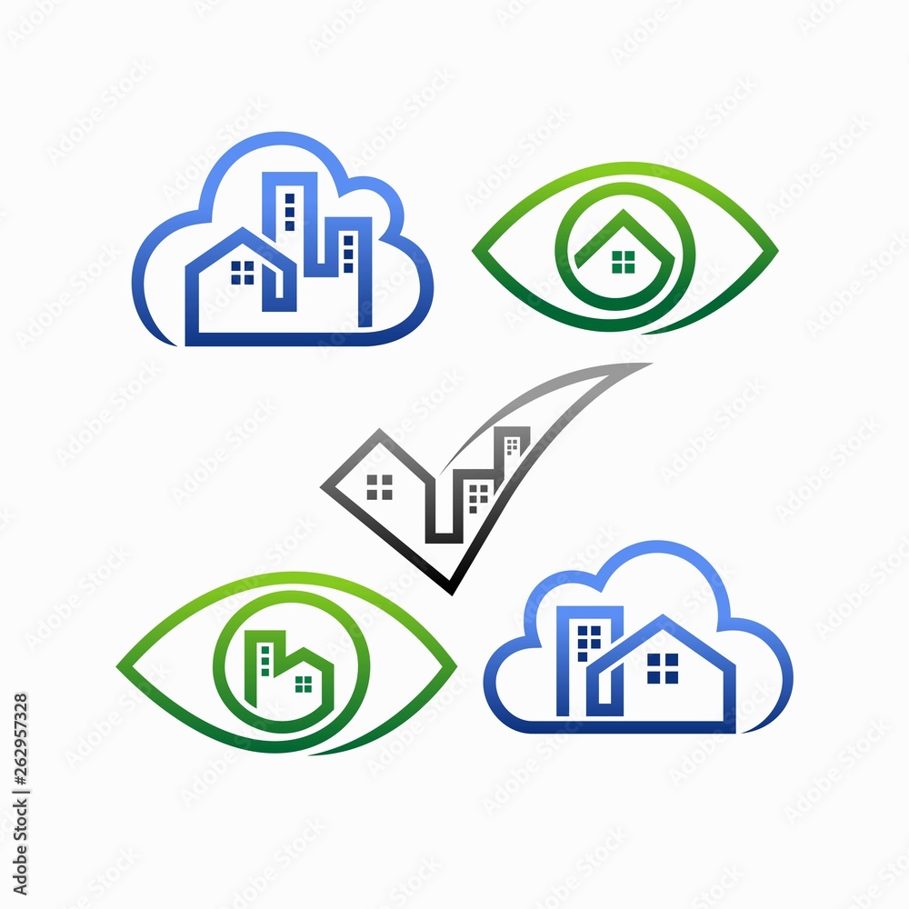 Property logo collection Property logo collection
