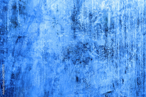 Fond bleu béton ciré brossé 