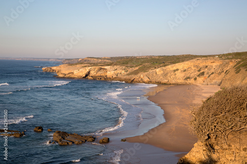 Cliff and Beach, Monte Clerigo; Portugal