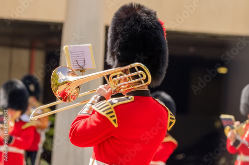 Trombonist royal guard