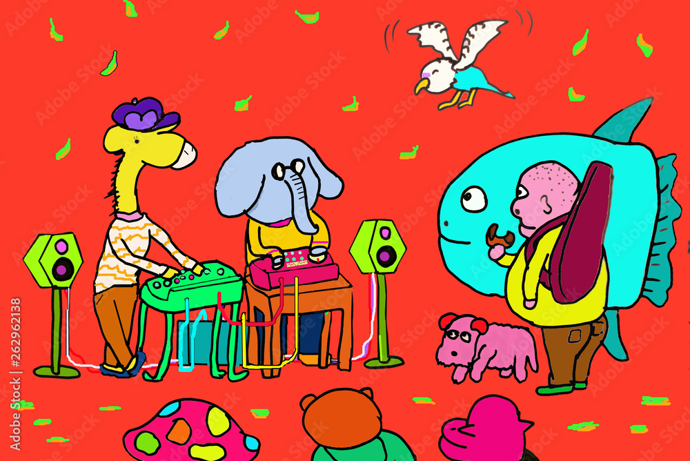 Obraz premium street performance#01