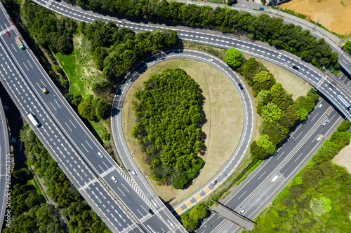 高速道路 空撮