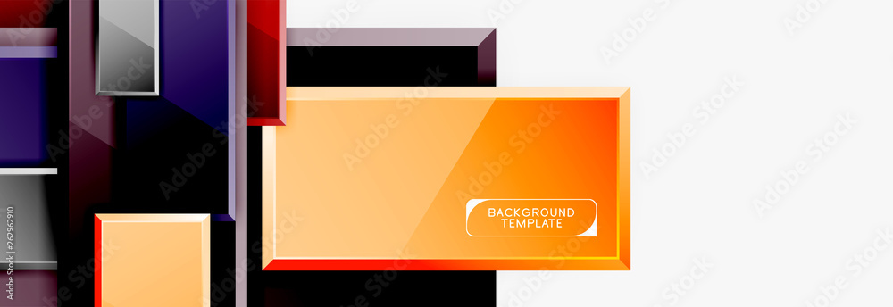 Minimal square banner abstract background Minimal square banner abstract background