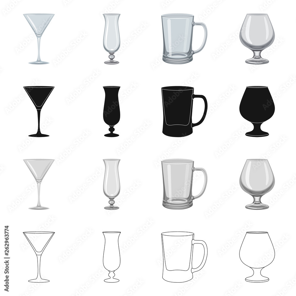Vector illustration of form and celebration logo. Collection of form and volume stock symbol for web. Vector illustration of form and celebration logo. Collection of form and volume stock symbol for web.