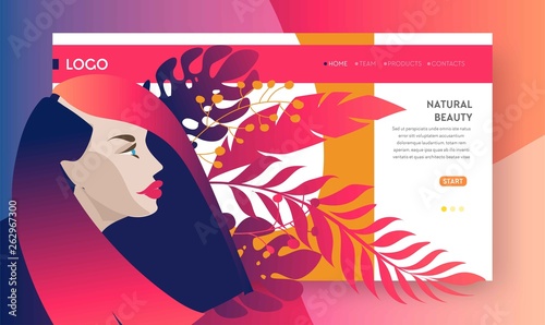 web page design templates for beauty, spa, wellness