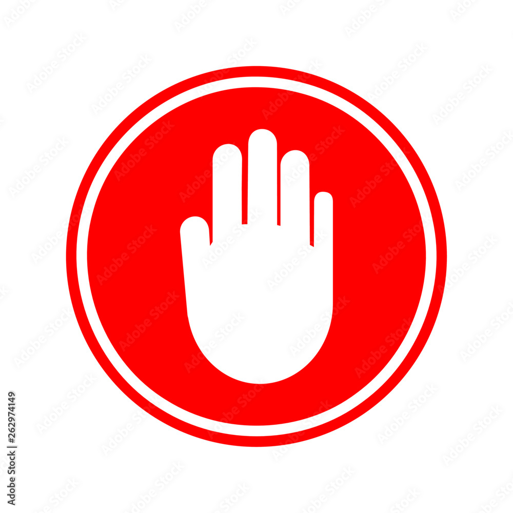 Traffic sign stop set on white background. regulatory warning stop symbol. Vector illustration. Traffic sign stop set on white background. regulatory warning stop symbol. Vector illustration.