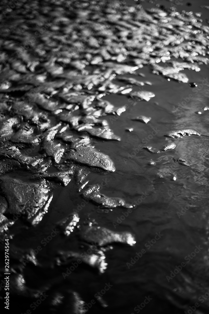 texture of wet sand in the sun texture of wet sand in the sun