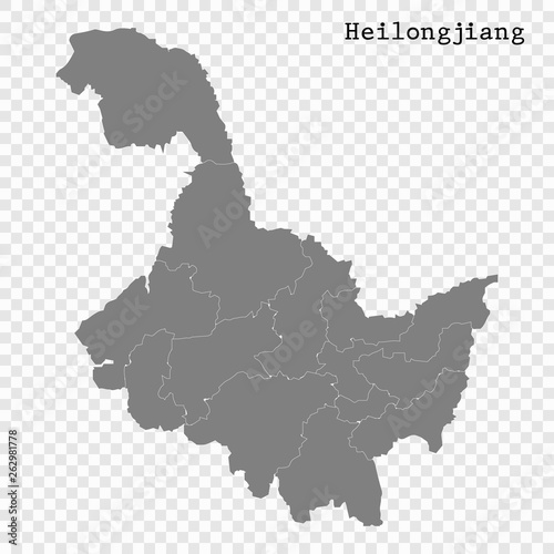 High Quality map province of China