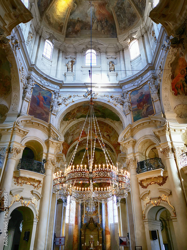 Photography interior of cathedral