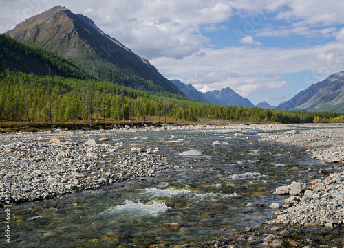 Syulban River in the Trans-Baikal Territory photo