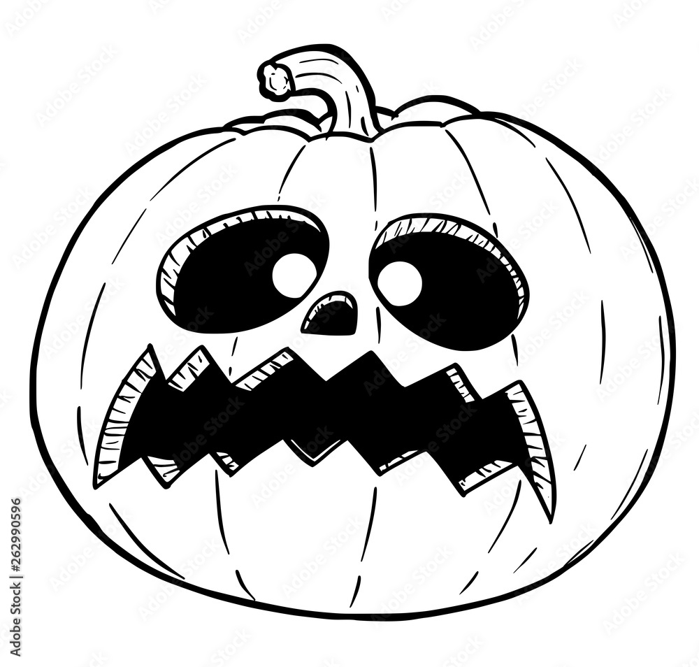 Cute Halloween Cartoon Drawing Pumpkin And Zombie PNG Images  PSD Free  Download  Pikbest