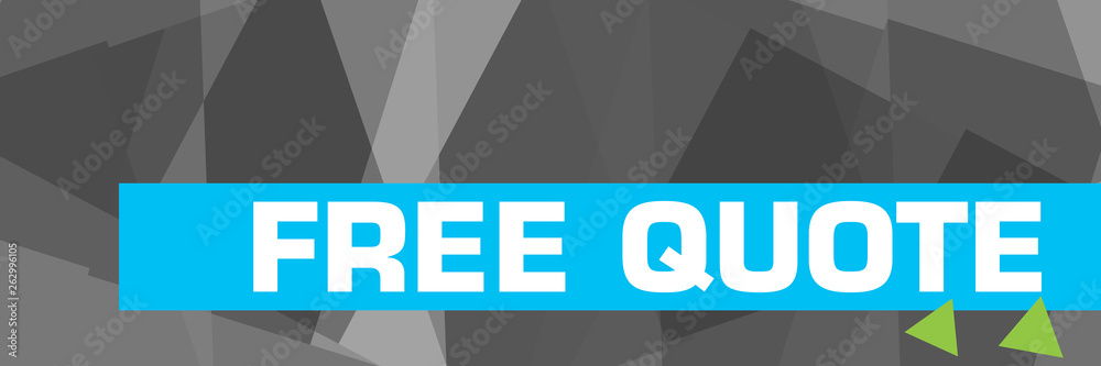 Free Quote Grey Blue Stripe Triangle Free Quote Grey Blue Stripe Triangle