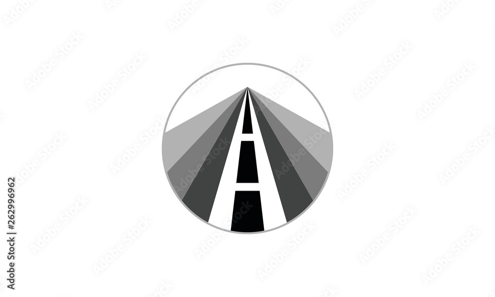 Road way solution icon Road way solution icon