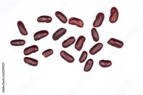 Close up Red beans background, Red beans seeds.