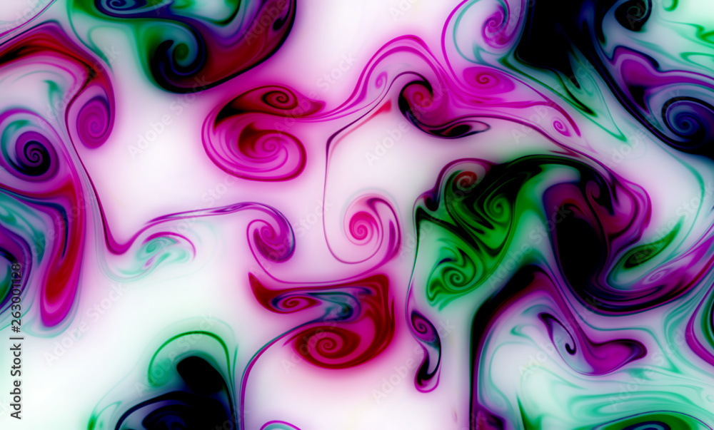 Fototapeta premium Magic space texture, pattern, looks like colorful smoke