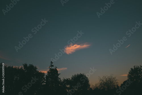 Sunset in London