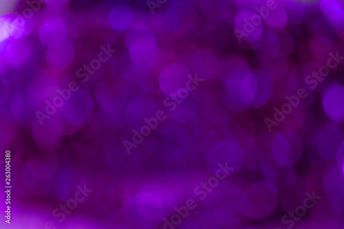 Colorful Abstract Ultra Violet bokeh background. 2019.