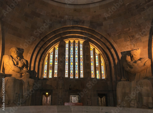 Monument to the Battle of the Nations interiors